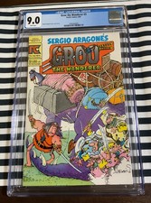 1982 Pacific GROO THE WANDERER #3 Graded CGC 9.0 VF-NM Sergio Argonnes WHITE PAG picture