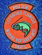 Leesburg Florida Police Dept. Patch FL 