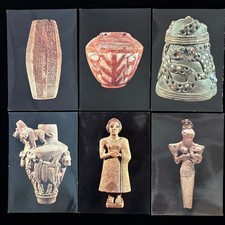 Vintage Postcard 6-Lot Iraq Museum Sumerian Babylonian Antiquities Art History picture