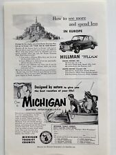 1953 Hillman Minx Print Ad picture