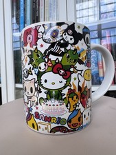 Sanrio Tokidoki Multicolor Ceramic Large Mug Hello Kitty Animation Characters picture