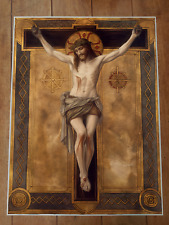 Christ on Cross Ornate Poster 18x24in picture