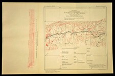 Southern Pacific RR Map Hondo Texas Medina County Castroville Devine Lytle picture
