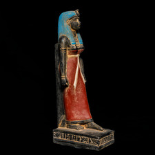 ANCIENT EGYPTIAN ANTIQUES Statue Of Goddess Isis Artifact Figure Egyptian BC picture