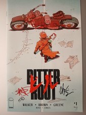 Bitter Root #1 Rare Akira Variant Cover 2018 Ebay Exclusive Image Comics Signed picture