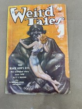 Weird Tales pulp magazine - Vol. 24, Issue #4 (10/1934) - Brundage Cover picture