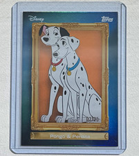 2026 Topps Disney Neon Family First Pongo & Perdita Orange parallel 2/25 picture