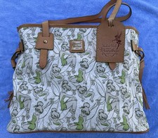 Disney Dooney & Bourke 2014 Tinker Bell Half Marathon Tote Bag PERFECT PLACEMENT picture
