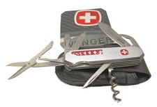 Rare 1991 Wenger Metal 50 700 Years Swiss Anniversary Knife Alox Custom Case picture
