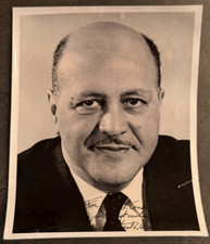 ROBERT C WEAVER Signed Photo First African American Cabinet Member HUD LBJ Civil picture
