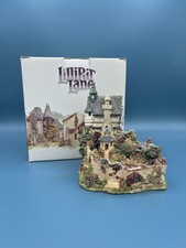 Lilliput Lane Secret Garden Cottage House Resin Figurine Boxed 1990s picture