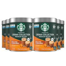 Starbucks Crema Collection Salted Caramel Instant Coffee (6 Tins) picture