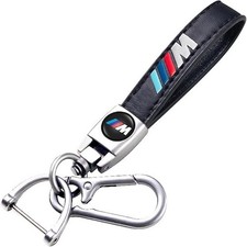 Genuine Leather Car Keychain for BMW M M2 M4 M6 X1 X3 M3 M5 X1 X5 X6 Z4 3 5 7 Se picture