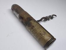 Antique Old Forester Whiskey Bullet Corkscrew Williamson Co Pat 1900 Barware picture