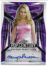 2023 Metal Pop Century Hayden Panettiere Autograph Card SA-GG1 Numbered 8/10 picture