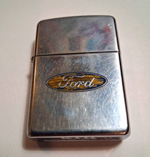 Vintage Zippo Ford Logo Collectible Lighter for Automobile Theme Collection picture