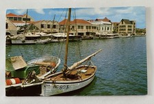 Willemstad Curacao . Floating Market Venezuelan Schooners Posted. D81 picture