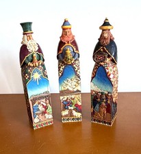 2006 Jim Shore Christmas 'Three Kings' Wise Men Nativity Set 10” picture