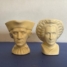 Vintage 1940 New York Worlds Fair American Potter George Martha Washington Set picture