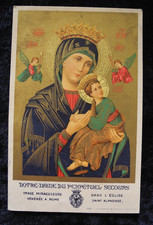 VINTAGE ANTIQUE HOLY CARD / PRAYER CARD
