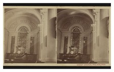 Philadelphia Christ Church Interior Standard Postcard picture