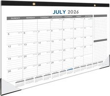 2026-2027 Desk Calendar 18 Months Calendar 17X 12 Large Office Desk Top Calendar picture