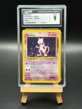 Mewtwo(010/102)- Base Set (BS) Unlimited Graded CGC 9 picture