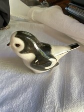 LOMONSOV SNOW BUNTING Vintage Russian Figurine Marked HECOPTHOE picture