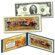USA Semiquincentennial 250th Anniversary 1776 - 2026 July 4 Official $2 US Bill picture