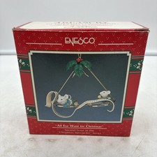 1990 Enesco “All Eye Want For Christmas” Treasury of Christmas Ornament picture