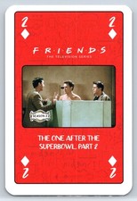 Waddingtons Friends TV Show Playing Cards The One After Super Bowl 2 of Diamonds picture
