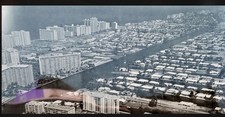 Vintage 1970s Florida Aerial Photography Negative Film Roll Mapping Survey 9.5 picture