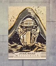 2025 Topps Star Wars Masterwork KYLO REN Sketch by Zack Woolsey picture