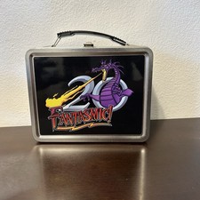 Vintage Disney Tin Lunchbox Fantasmic 20 Year Anniversary Double Sided Y2K picture