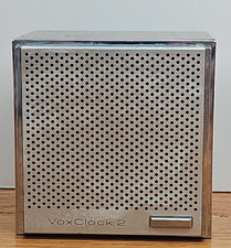 Vintage Micronta Radio Shack VoxClock 2 Talking Clock 63-903 Woodgrain Tested picture