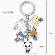 Beastars Anime Character Acrylic Pendant Cute Animals Keychain Decor picture