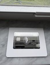 LIMITED American Express Platinum Mirror Card. Authentic. Canceled. picture