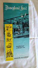 1959 vtg Tinkerbell Disneyland Hotel folder brochure old original Disney 1950's picture