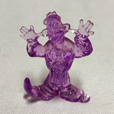 Translucent Purple/Clear Disney Goofy Mini Figurine, 3D Effect Glossy picture