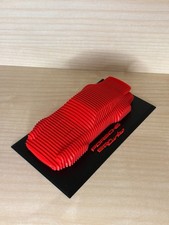 Porsche 930 Turbo 3D Layered Desk Art – Red Sculpture Model 185mm Display Piece picture