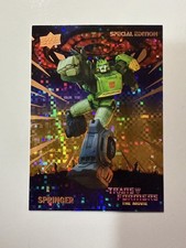 2026 UPPER DECK TRANSFORMERS THE MOVIE 40th SPRINGER GOLD FOIL RARE #79/86 picture