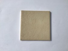 Vintage H & R Johnson Cristal Roma Fawn Beige Ceramic Wall Tile 4 1/4 x 4 1/4 picture