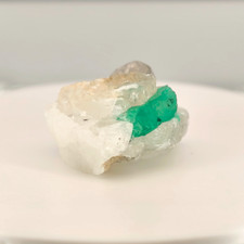VERY CLEAR NATURAL EMERALD CRYSTAL ON MATRIX FROM MUZO - COLOMBIA 3.3 grams picture