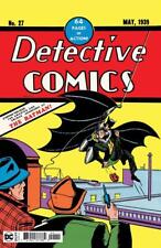 DETECTIVE COMICS #27 (FACSIMILE EDITION)(1ST APPEARANCE BATMAN) COMIC BOOK ~ DC picture
