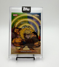 Topps 2026 Topps Chrome Marvel Sabretooth Superfractor Insert #34 Card 1/1 picture