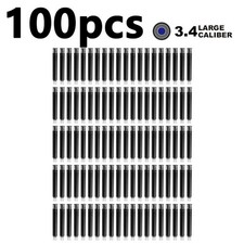 50/100pcs Fountain Pen Ink Cartridges 3.4mm Black Blue Red Universal Refill picture