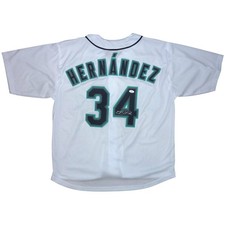 Felix Hernandez Autographed Seattle 