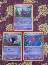 Gengar 16/99 Haunter 42/99 Gastly 64/99 Arceus Set NM Excellent Condition picture