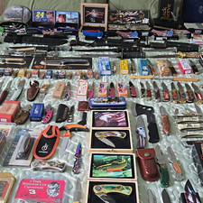 Large Lot Of Various Different Knives All In Great Shape. picture