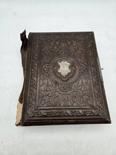 Antique Victorian Photo Album With Photos picture